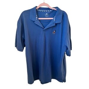 Disney Parks Mickey Mouse Shirt XXL Mens Blue Golf Polo Embroidered Classic 0003